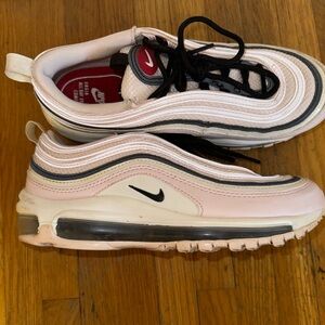 Light Pink Nike tennis shoes